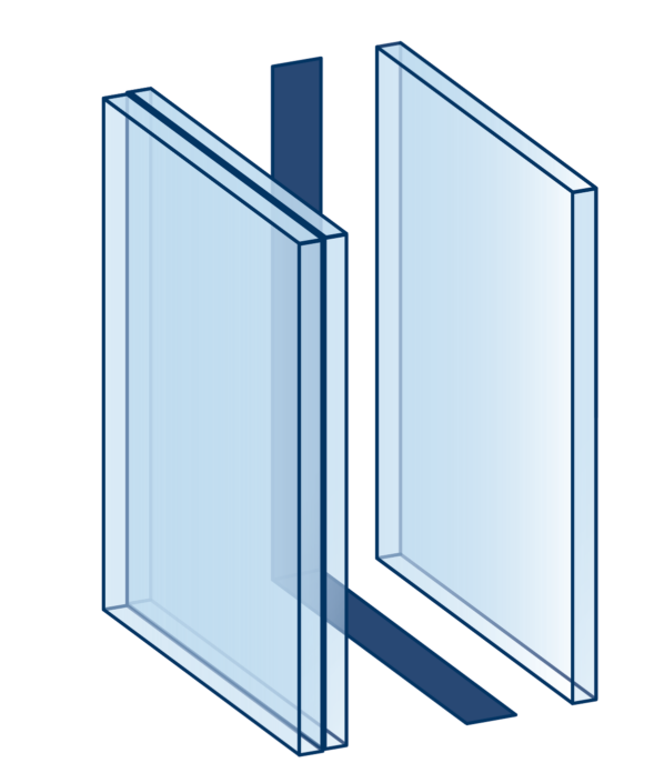 IGU_w_lami_outboard Insulated glass with laminated outboard