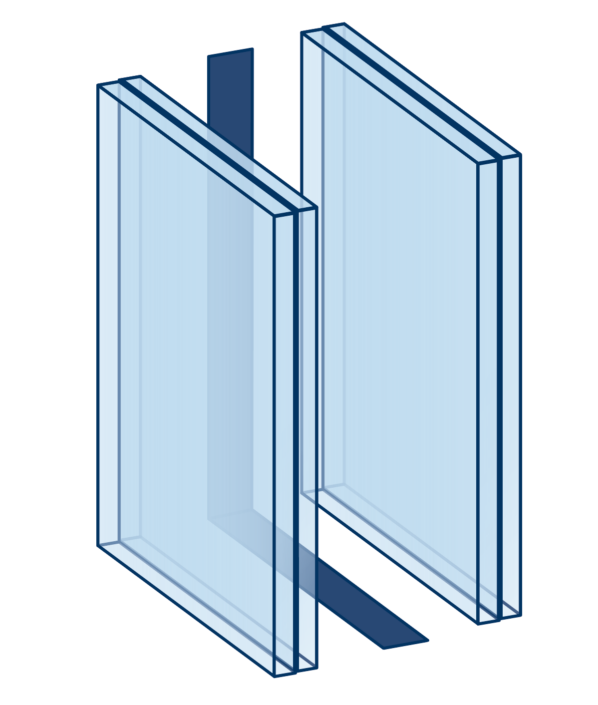 IGU_lami Insulated glass with laminated outboard and inboard